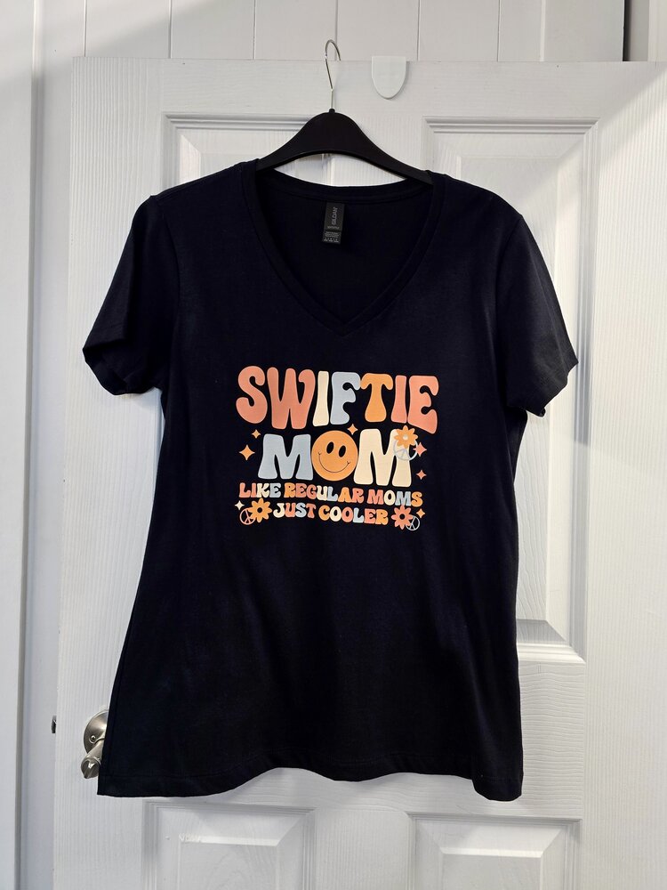 Taylor Swift “MOM” V Neck Tee