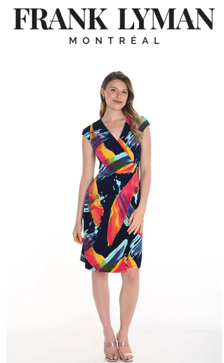 Frank Lyman Frank Lyman Sleeveless Knit Dress 256388