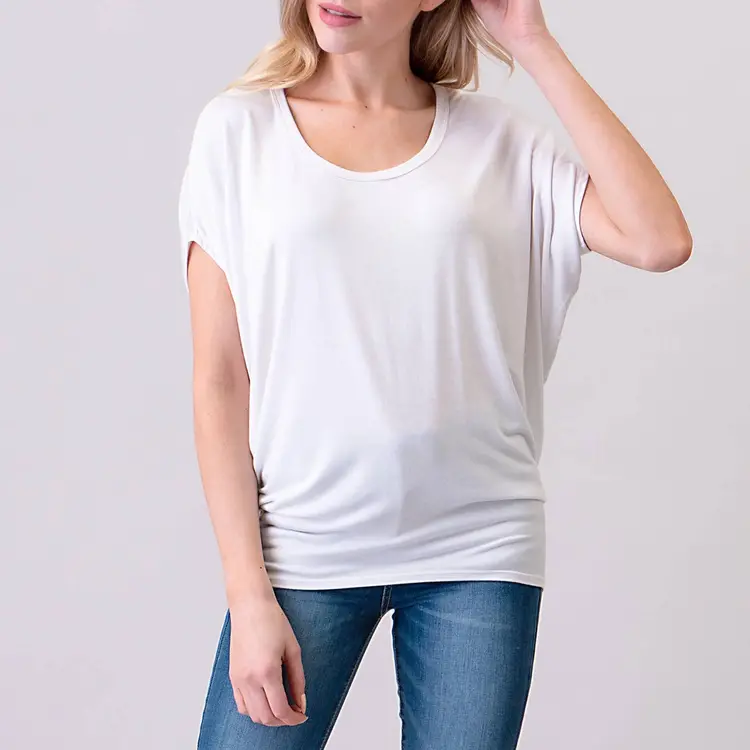 2572 Loose Fit Short Sleeve Top