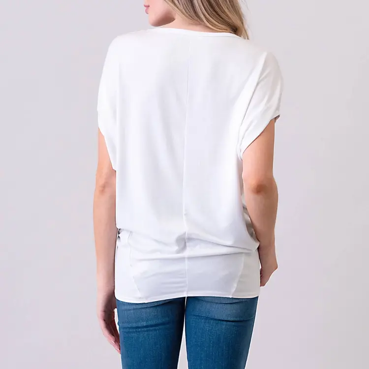 2572 Loose Fit Short Sleeve Top