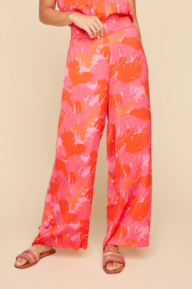 Renuar Renuar R10086 Wide Leg Pull On Pant