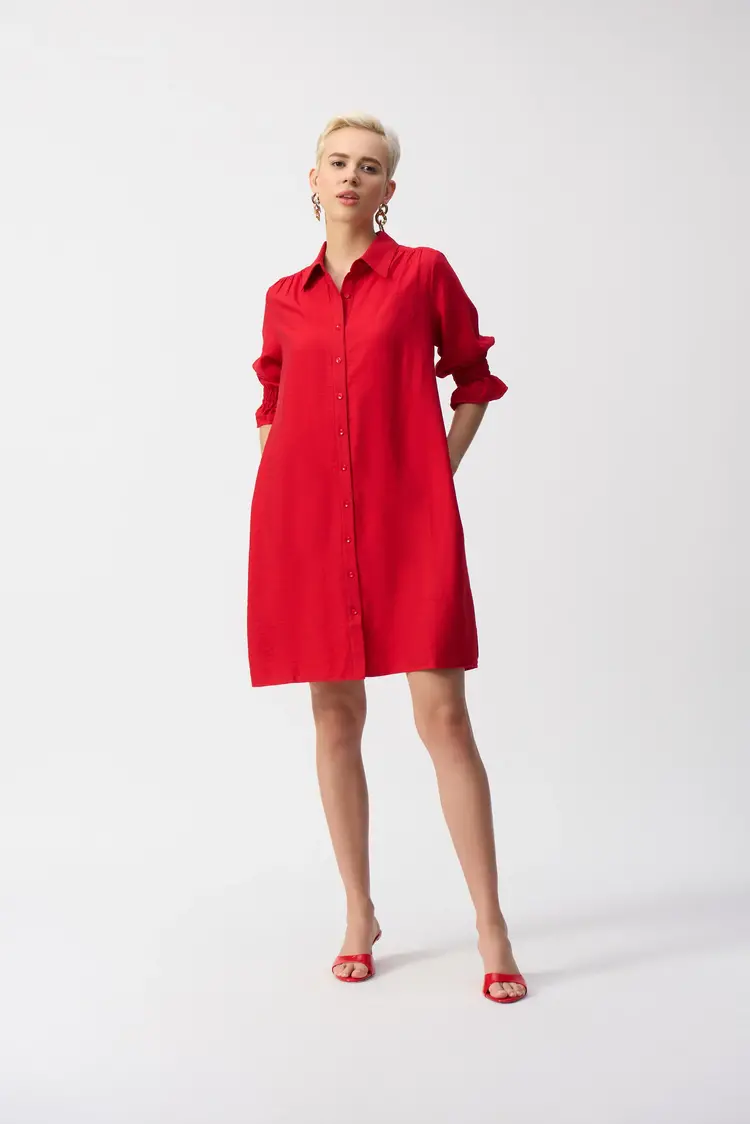 Joseph Ribkoff Joseph Ribkoff 251947 Button-Front Shirt Dress