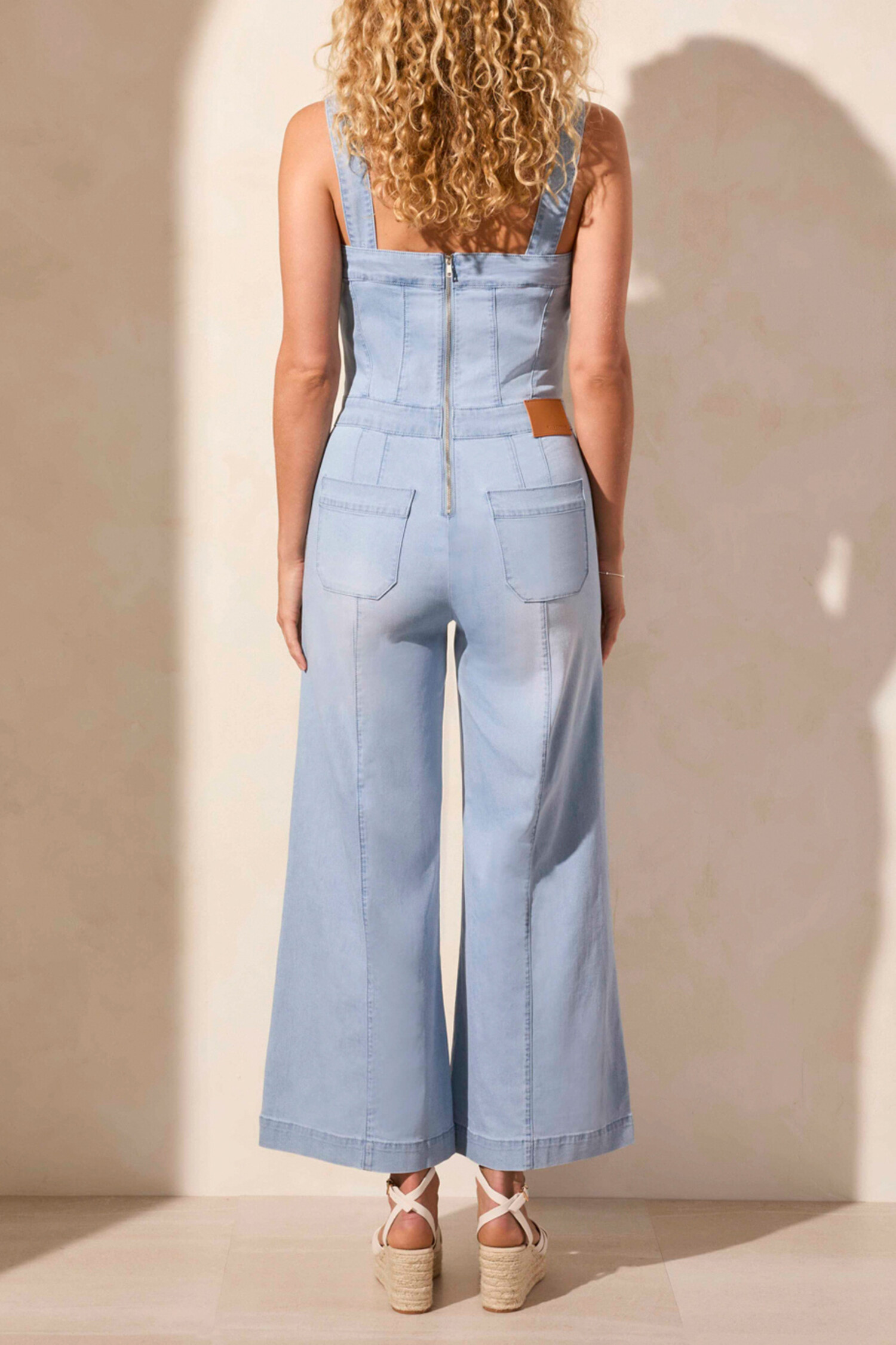 AMERI　FRONT OPEN JUMPSUIT AE Soft & Sexy Jumpsuit