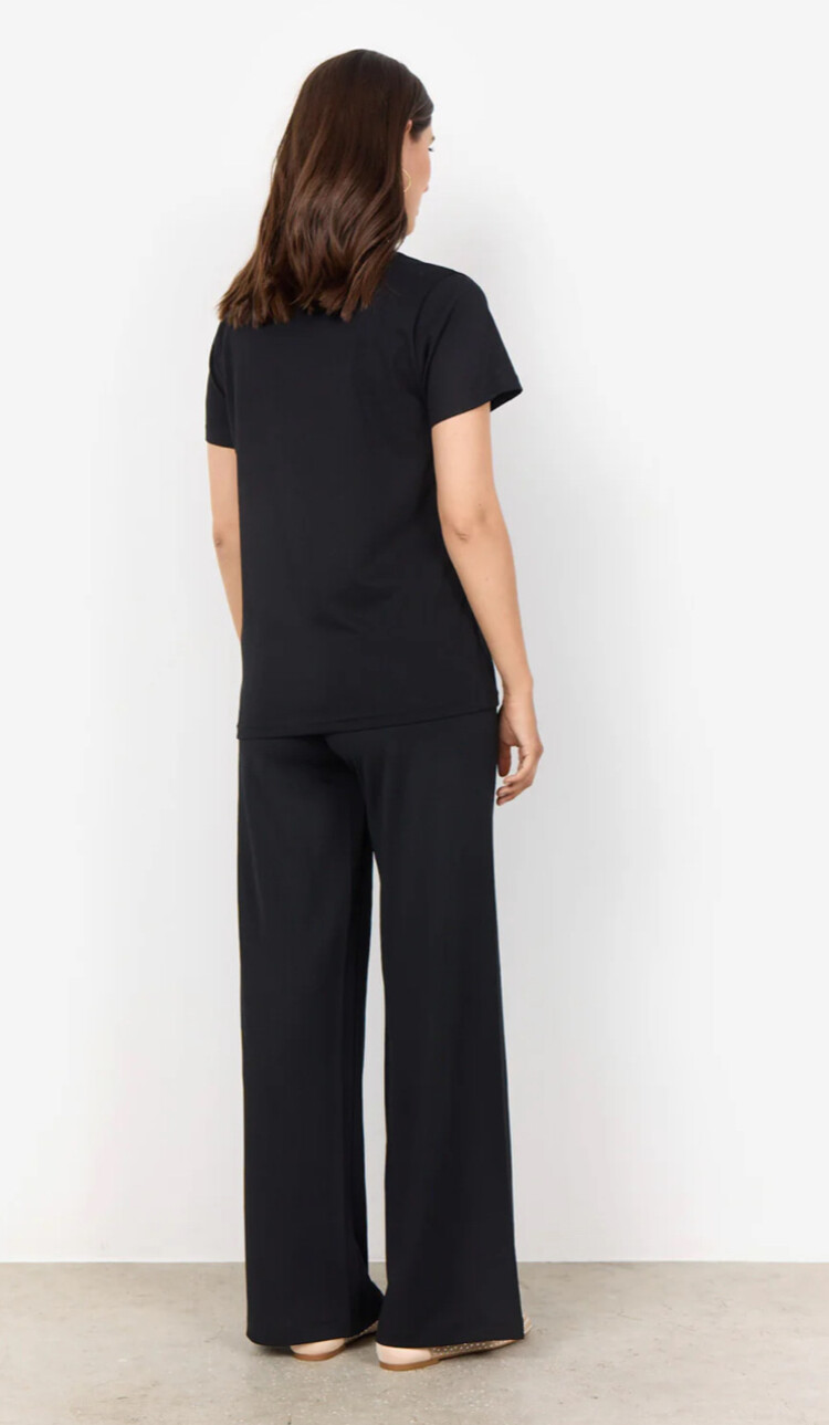 Soya Concept Soya Concept Derby 2 Cotton V Neck T-Shirt