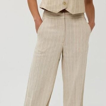 Esqualo Esqualo 17007 Linen Trousers