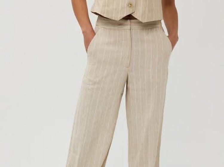 Esqualo Esqualo 17007 Linen Trousers