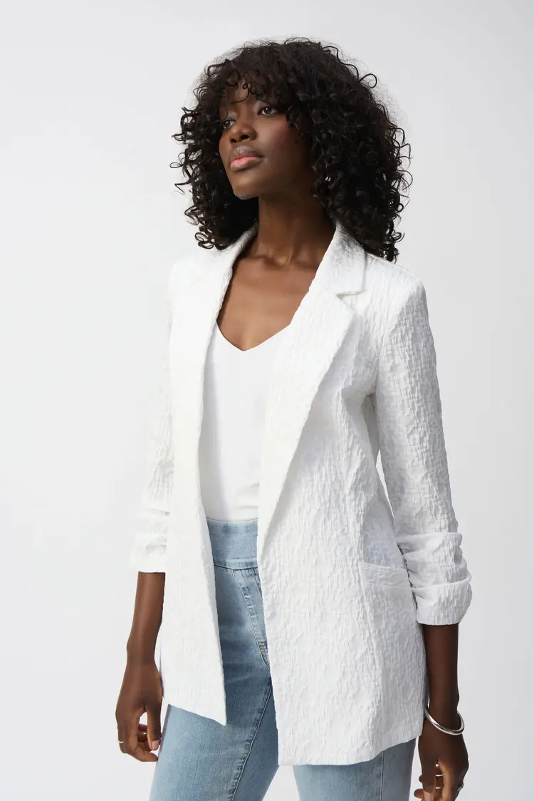 Joseph Ribkoff Joseph Ribkoff Woven Jacquard Boxy Blazer 242034