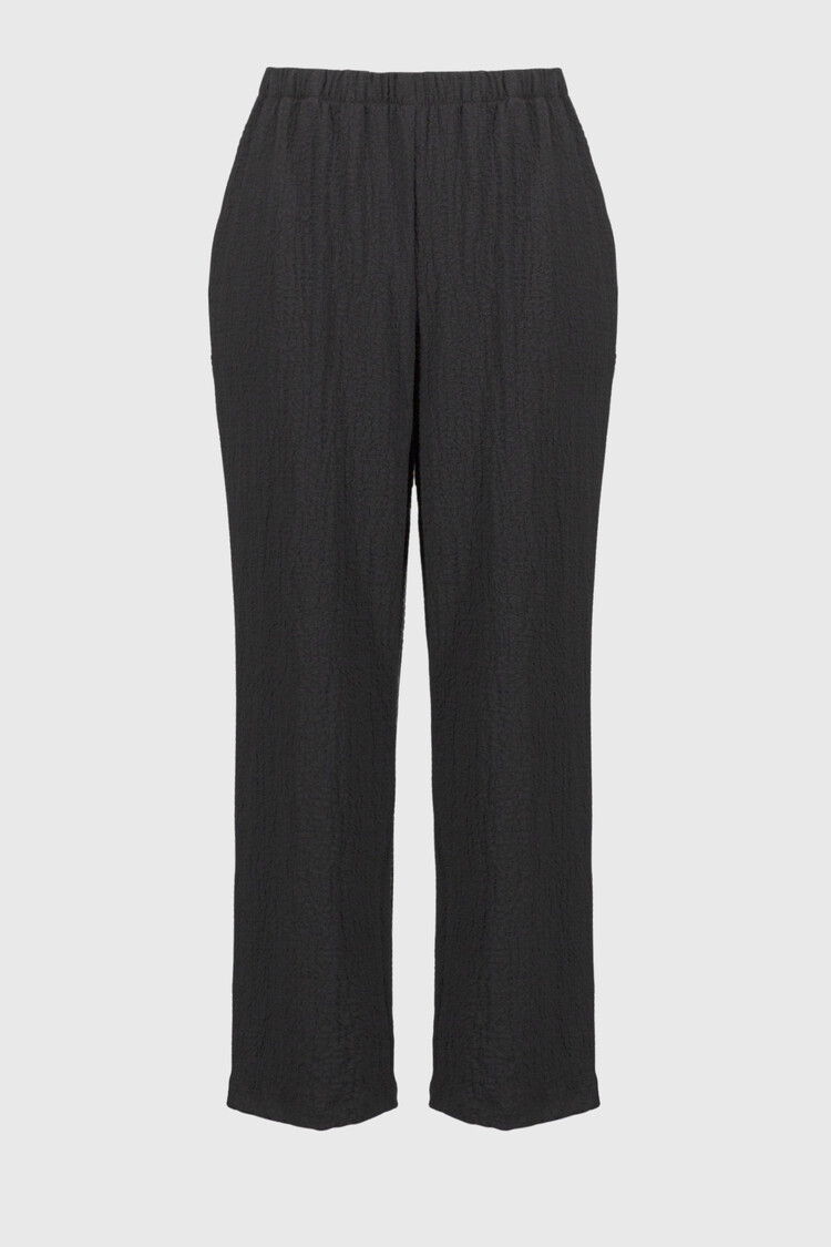 Joseph Ribkoff Joseph Ribkoff Seersucker Wide Leg Pull On Pants 251227