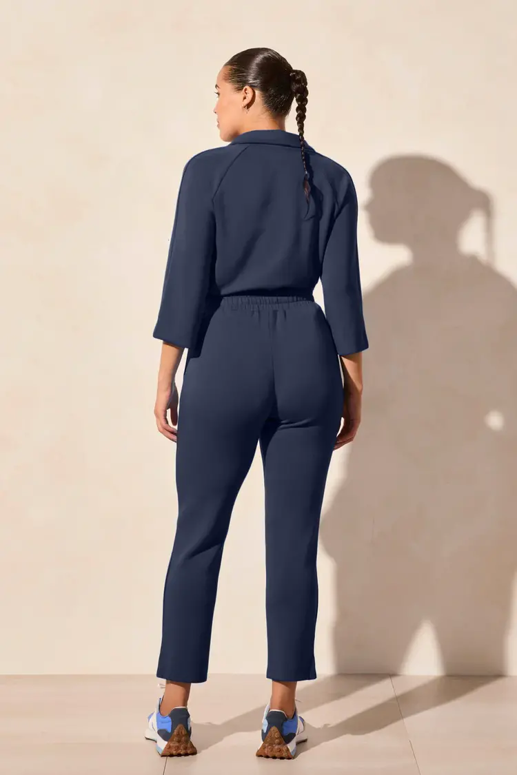 Tribal Tribal 2136O Techno Lux Pull On Capri with Side Slits