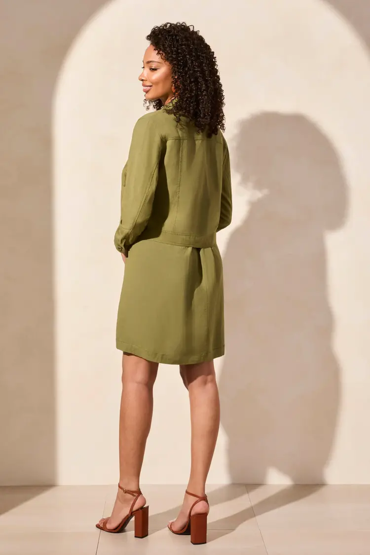 Tribal Tribal 2019O Comfort Stretch Button Front Jacket