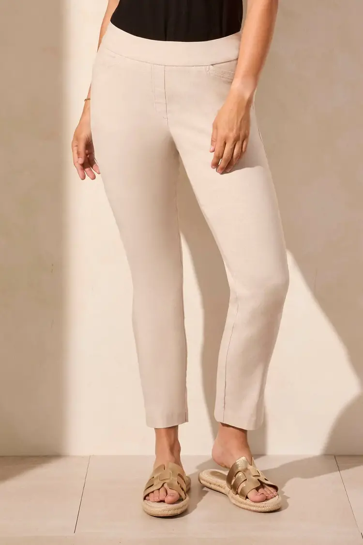 Tribal Tribal 2054O Flatten It Pull On Ankle Pant with Back Seam