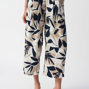 Joseph Ribkoff Joseph Ribkoff Gauze Tropical Print Culotte Pant 251072