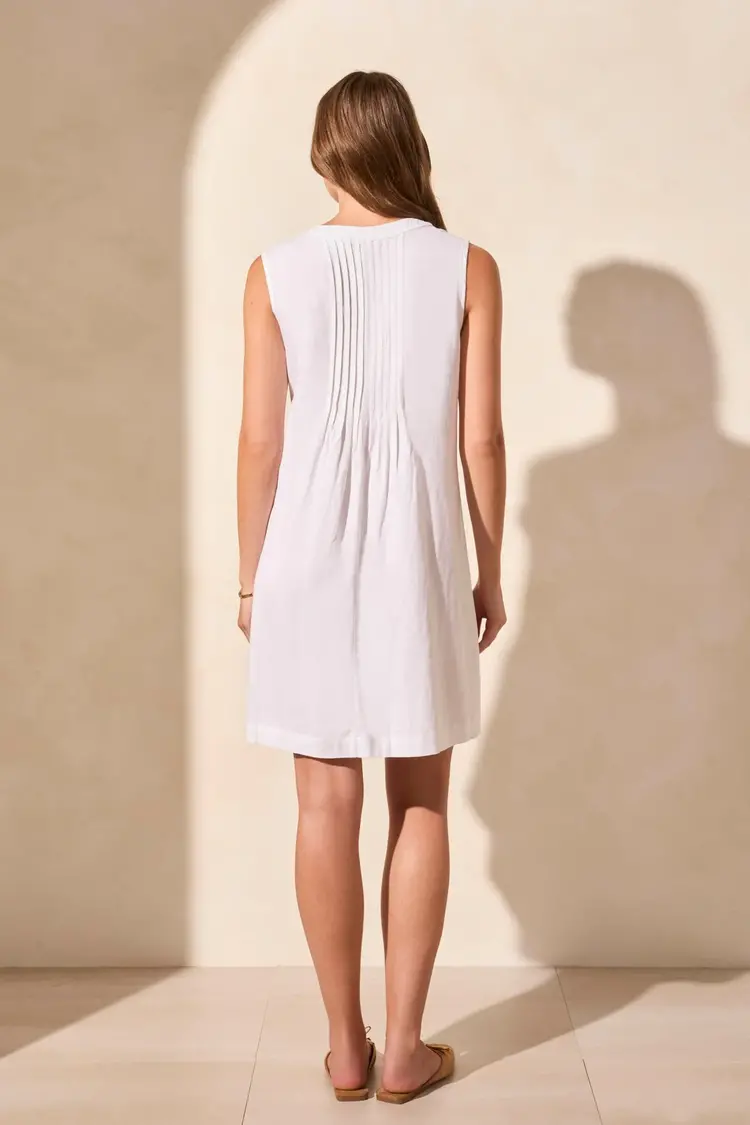 Tribal Tribal 2155O Sleeveless Dress w/ Pleats