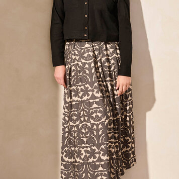 Tribal Tribal 2152O Long Sleeve Button Front Jacket w/ Chest Pockets