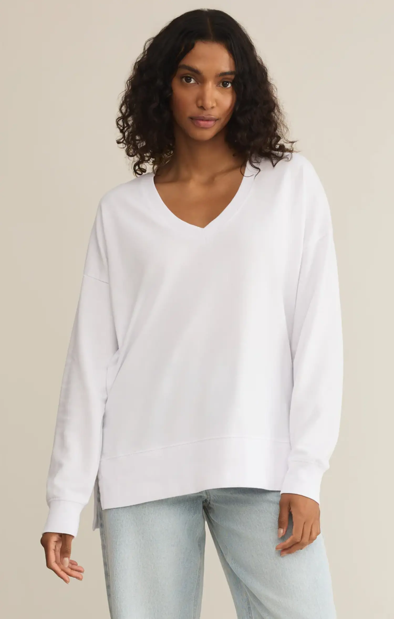 Z Supply V Neck Weekender Sweater ZT231332 - Main Street