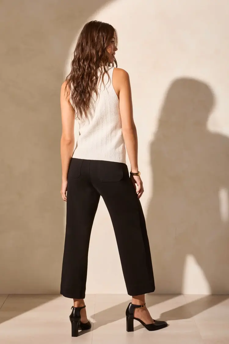 Tribal Tribal 2162O Button Up Sweater Vest with Wood Buttons