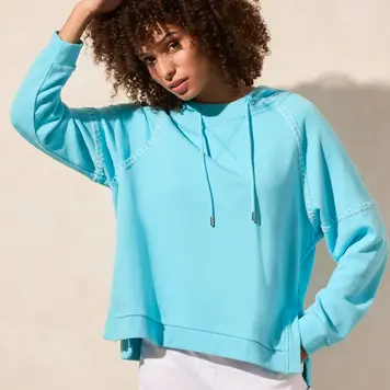 Tribal Tribal 2191O French Terry Contrast Stitch Long Sleeve Hoody