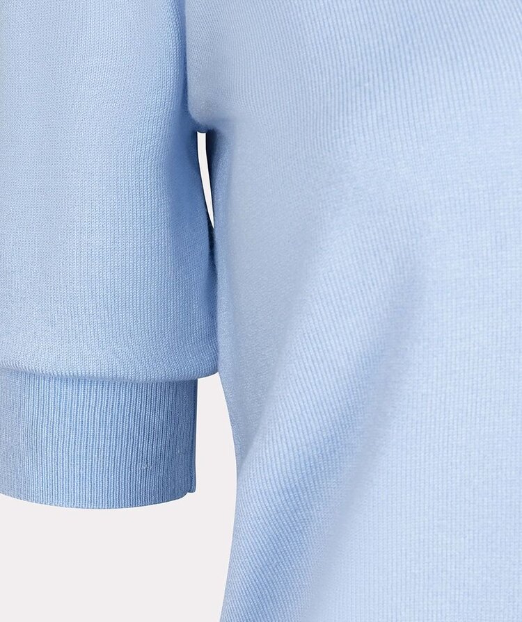 Esqualo Esqualo SP2507007 Gathered Short Sleeve V Neckline Knit