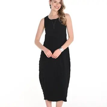 Frank Lyman Frank Lyman 256836U Sleeveless Woven Textured Dress
