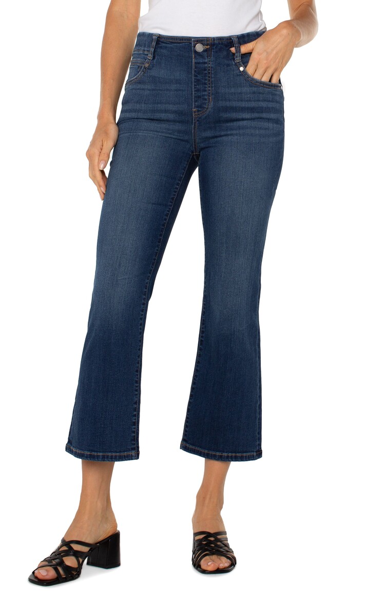 Liverpool Liverpool LM7946A4 The Gia Glider Crop Flare