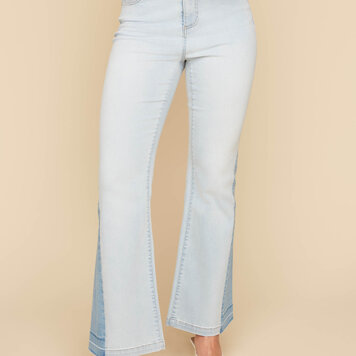 Renuar Renuar Petite  Flare Bottom Jeans