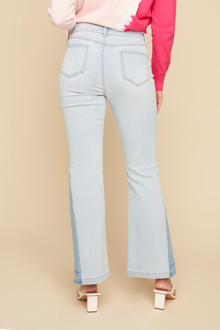 Renuar Renuar Petite  Flare Bottom Jeans