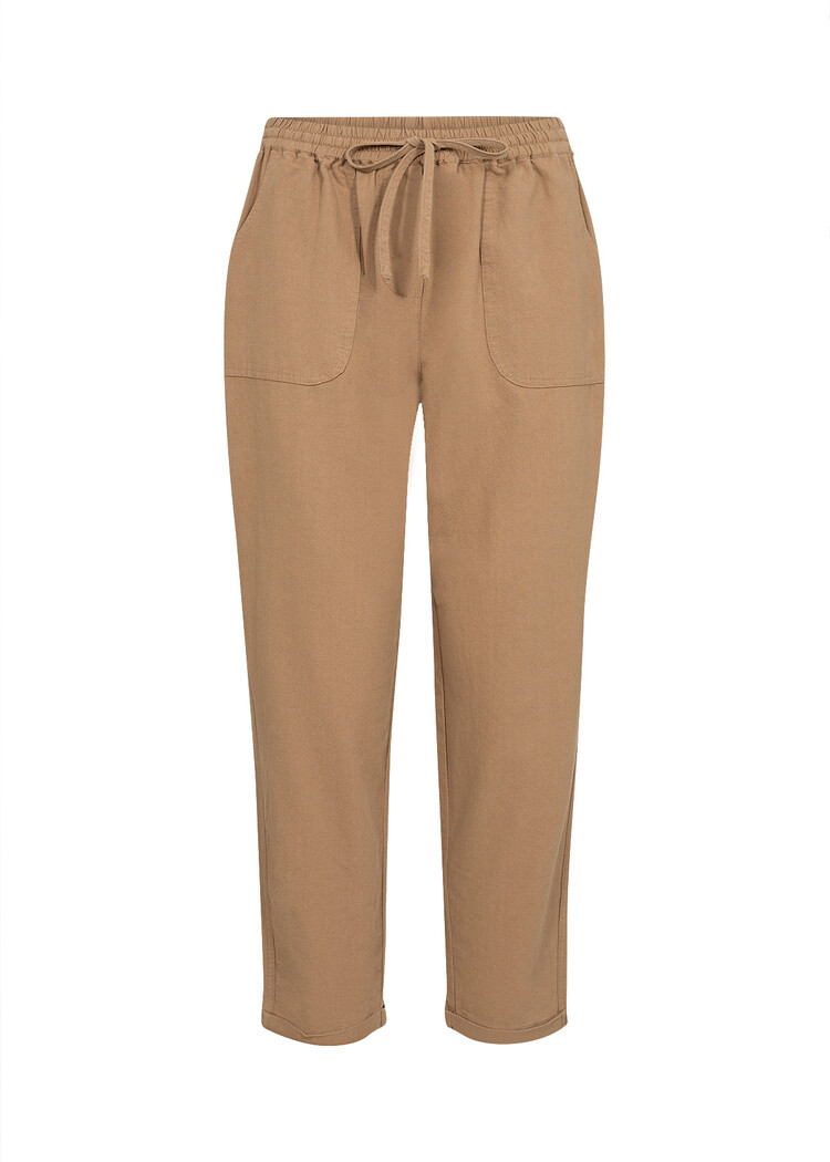 Soya Concept Soya Concept Cissie 10C Pull On Cotton Pants with a Cropped Leg