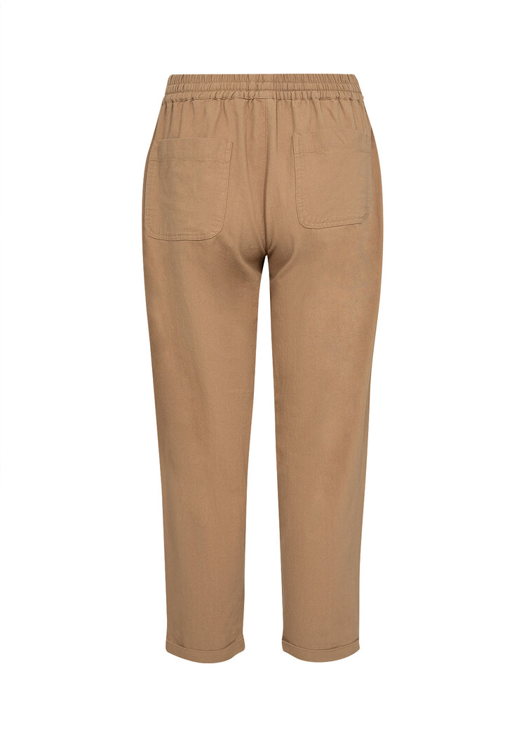 Soya Concept Soya Concept Cissie 10C Pull On Cotton Pants with a Cropped Leg