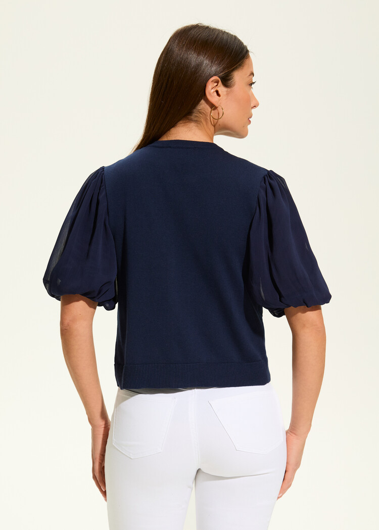 French Dressing Jeans FDJ Elbow Sleeve Cardigan 1225787