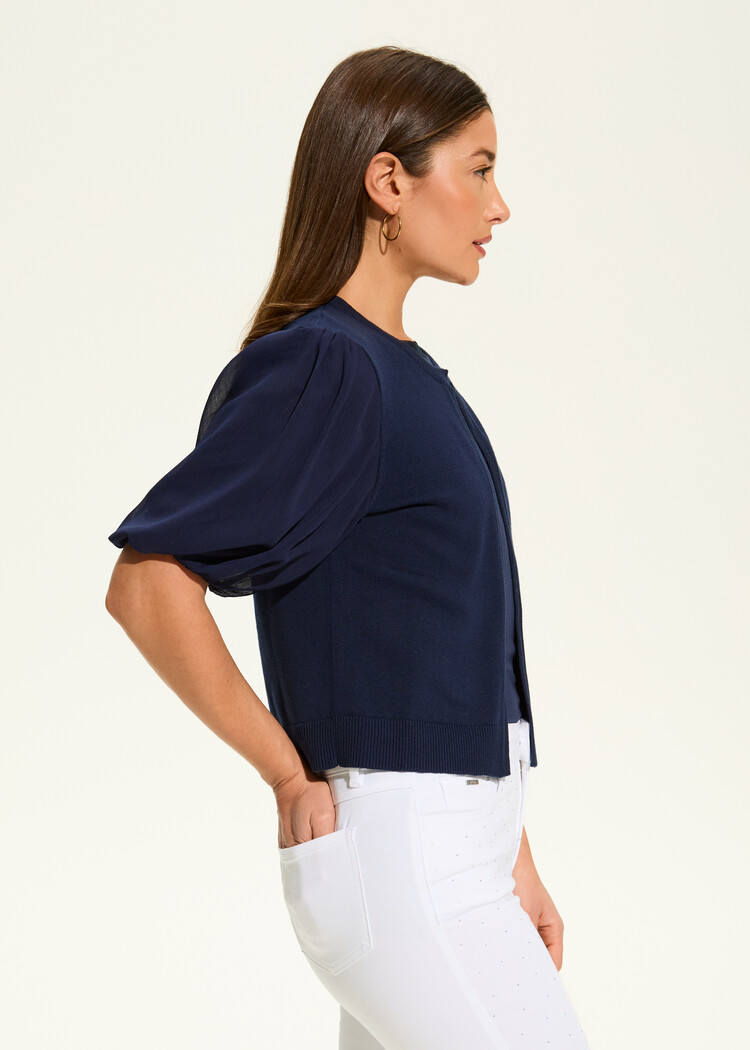 French Dressing Jeans FDJ Elbow Sleeve Cardigan 1225787