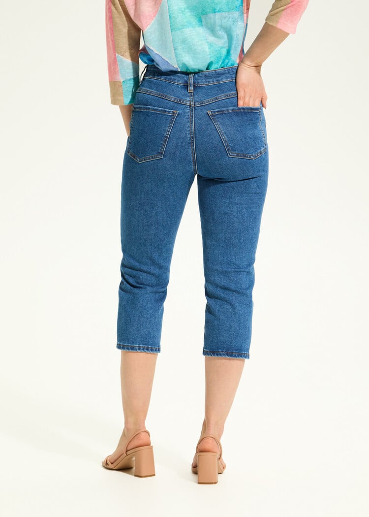 French Dressing Jeans FDJ Suzanne High Rise Capri 6970115