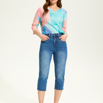 French Dressing Jeans FDJ Suzanne High Rise Capri 6970115