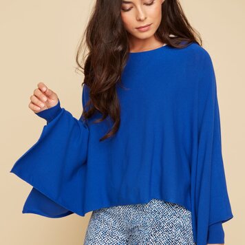 Renuar Renuar knit poncho R6702