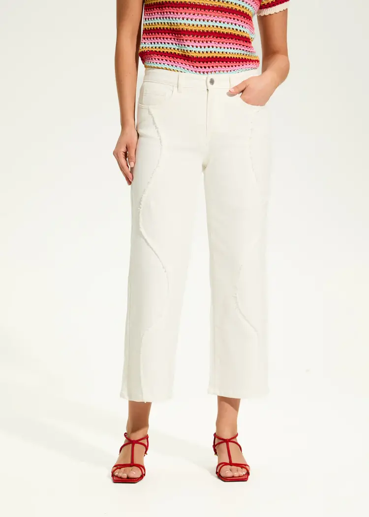 French Dressing Jeans FDJ Christina Wide Leg Crop 5504948