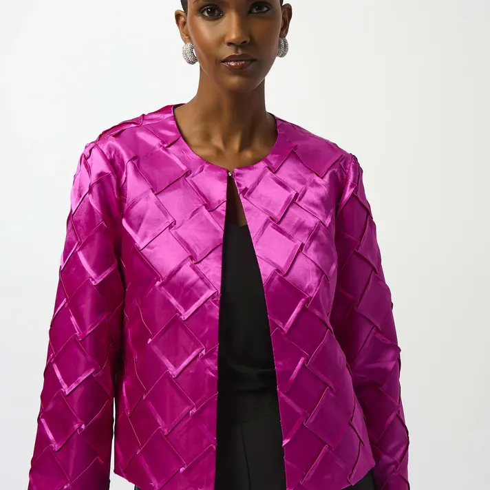 Joseph Ribkoff Silky Knit Satin Straight Tunic 253003 - Main