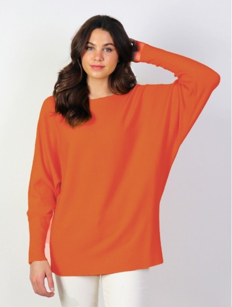 Cherie Bliss Long Bat Sleeve Loose Fit Sweater CL1319