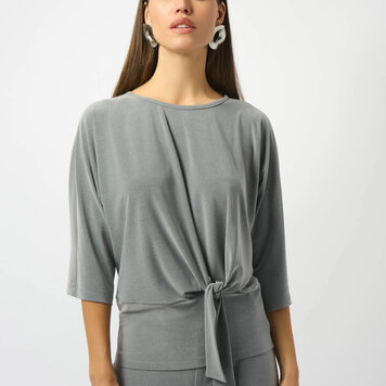 Joseph Ribkoff Joseph Ribkoff 253304 Boxy Top w/ Knot Detail