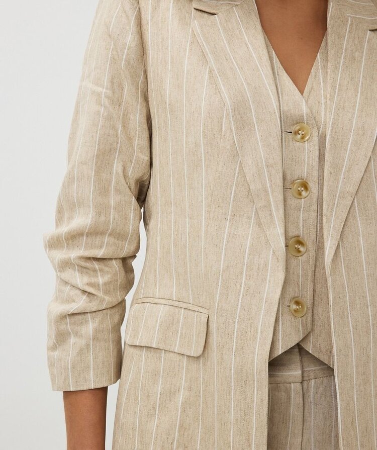Esqualo Esqualo 17005 Linen Blazer