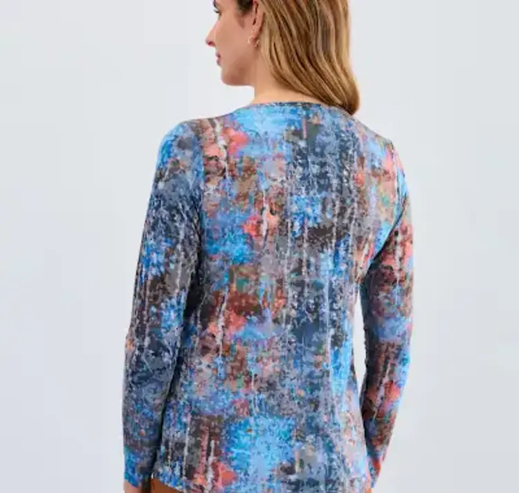 French Dressing Jeans French Dressing Jeans 3390844 Long Sleeve V-Neck Top