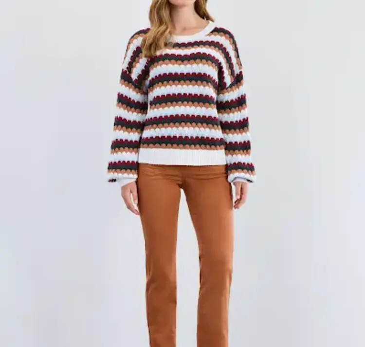 French Dressing Jeans French Dressing Jeans 1377525 Boat Neck Sweater