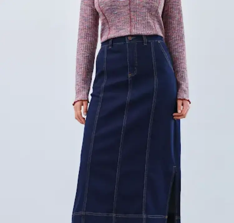 French Dressing Jeans French Dressing Jeans 6778843 Column Midi Skirt