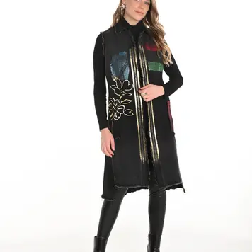 Frank Lyman Frank Lyman Woven Vest 253762