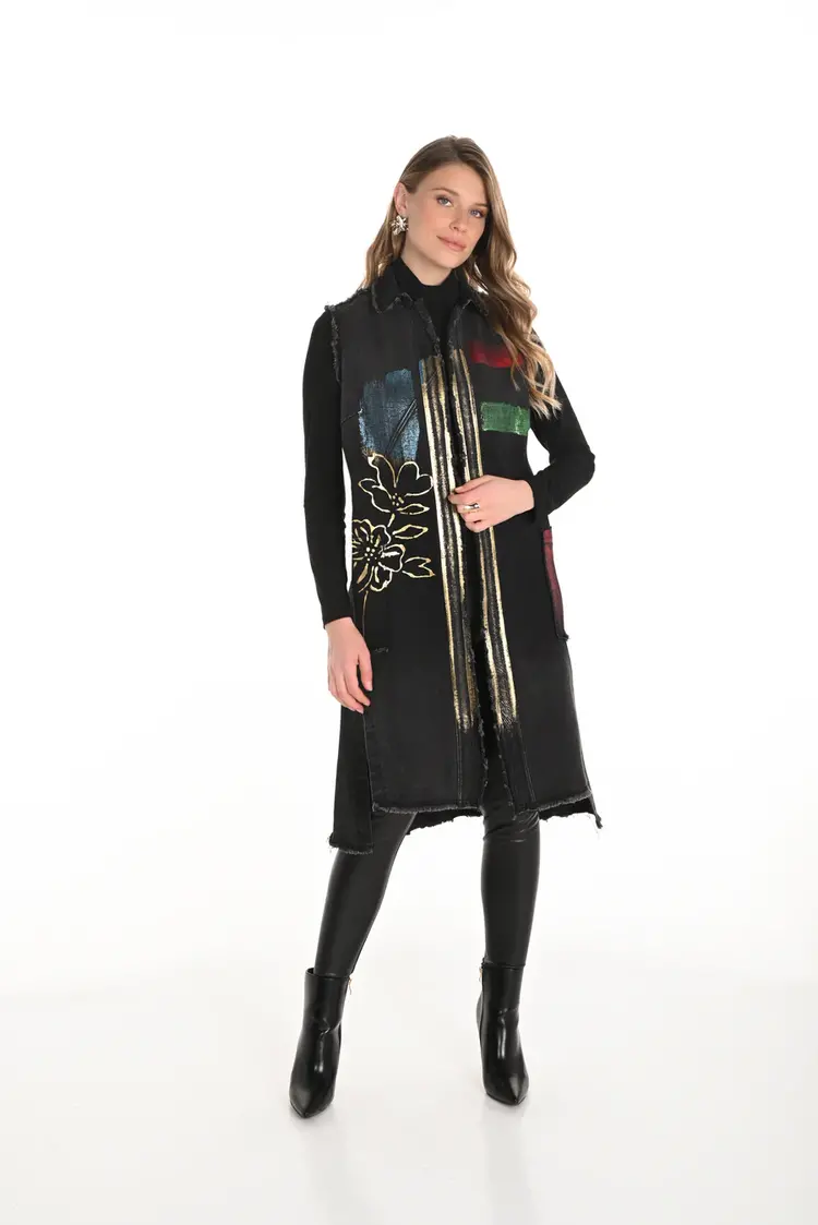 Frank Lyman Frank Lyman Woven Vest 253762