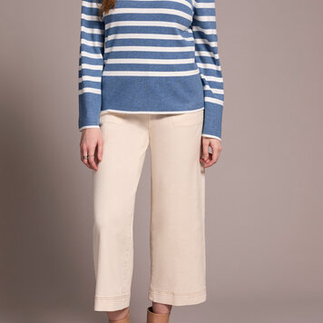 Tribal Tribal L/S Funnel Neck Sweater 2289O