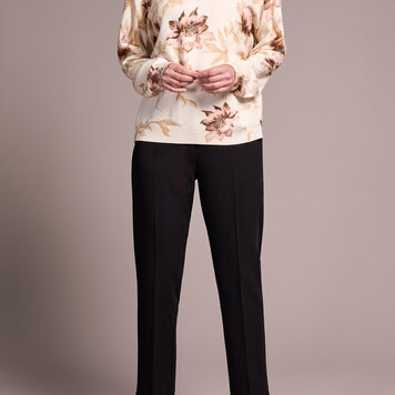 Tribal Tribal L/S Funnel Neck Sweater 2248O