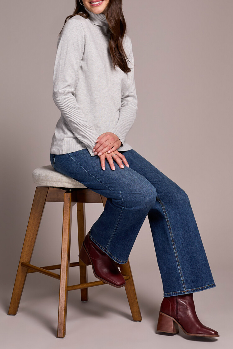 Tribal Tribal L/S Turtleneck Sweater 2292O