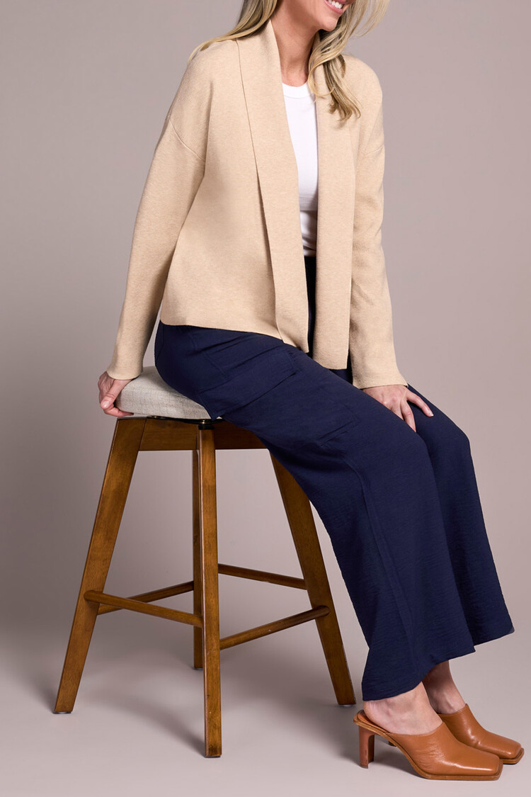 Tribal Tribal L/S Short Coatigan 2233O