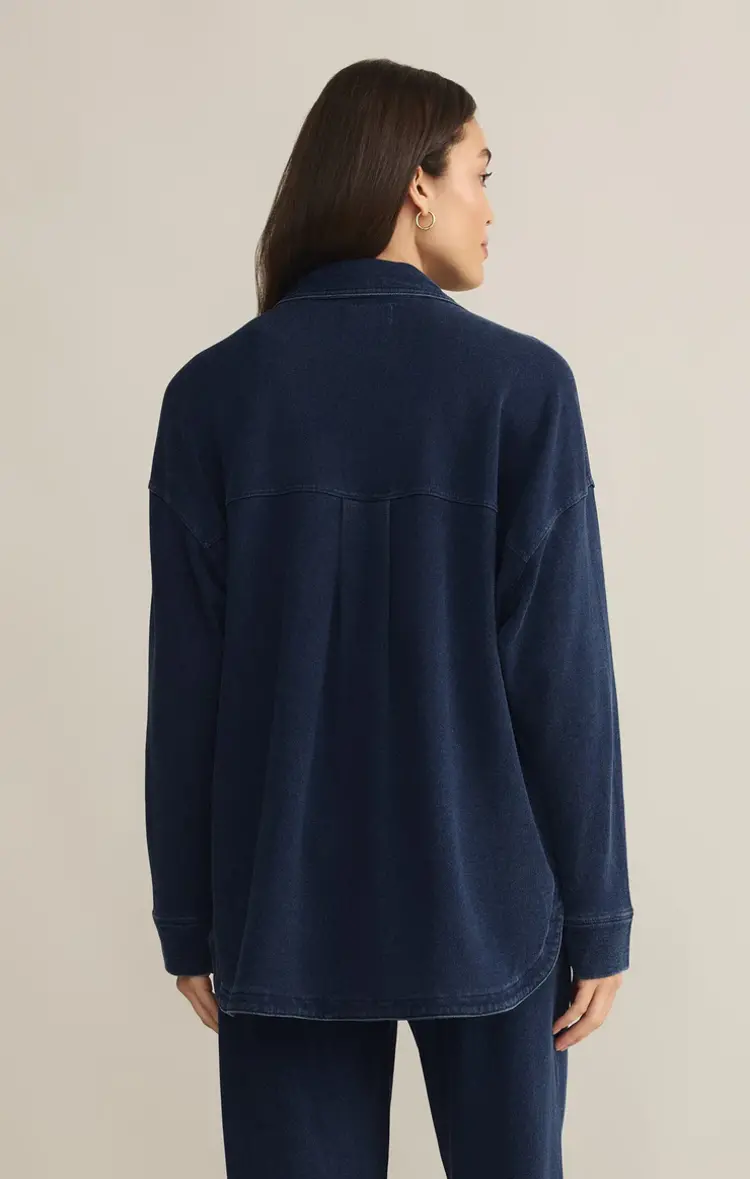 ZSUPPLY Z Supply All Day Knit Denim Jacket ZJ253868