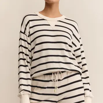 ZSUPPLY Z Supply Stand Out Striped Sweatshirt ZT253228