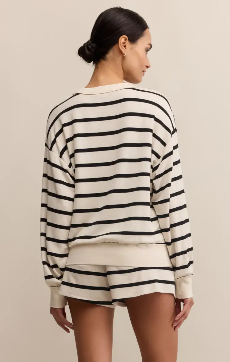 ZSUPPLY Z Supply Stand Out Striped Sweatshirt ZT253228
